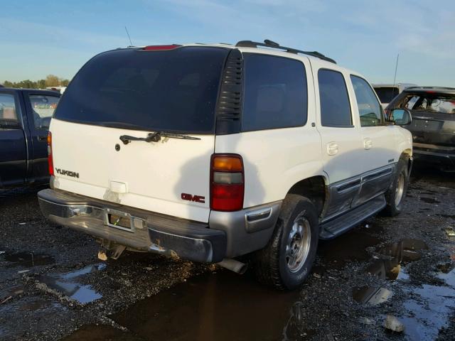 1GKEK13T8YJ156390 - 2000 GMC YUKON WHITE photo 4