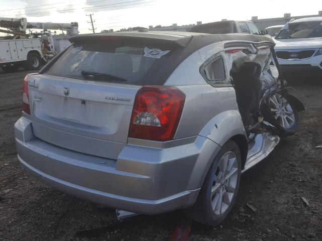 1B3CB5HA0BD220611 - 2011 DODGE CALIBER HE SILVER photo 4