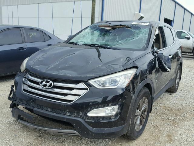 5XYZU3LB4DG098475 - 2013 HYUNDAI SANTA FE S BLACK photo 2