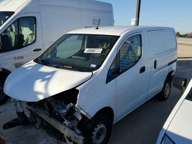 3N6CM0KN1FK696392 - 2015 NISSAN NV200 WHITE photo 2