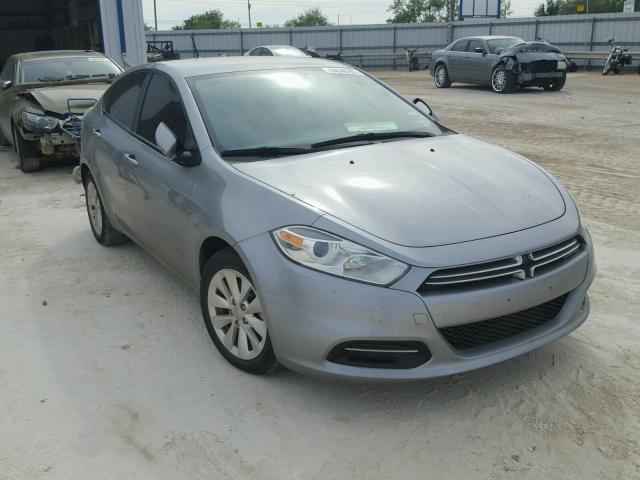 1C3CDFDH0ED916878 - 2014 DODGE DART SILVER photo 1