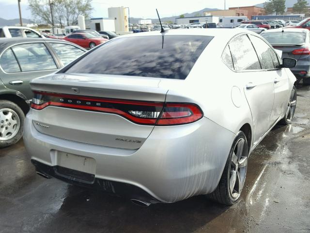 1C3CDFBA8DD307994 - 2013 DODGE DART SXT SILVER photo 4