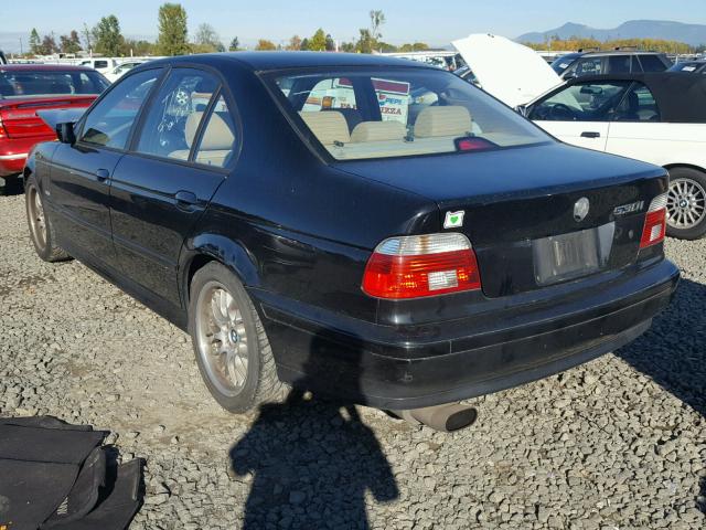 WBADT63491CF03200 - 2001 BMW 530 I AUTO BLACK photo 3