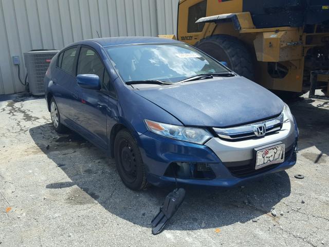 JHMZE2H35DS002662 - 2013 HONDA INSIGHT BLUE photo 1