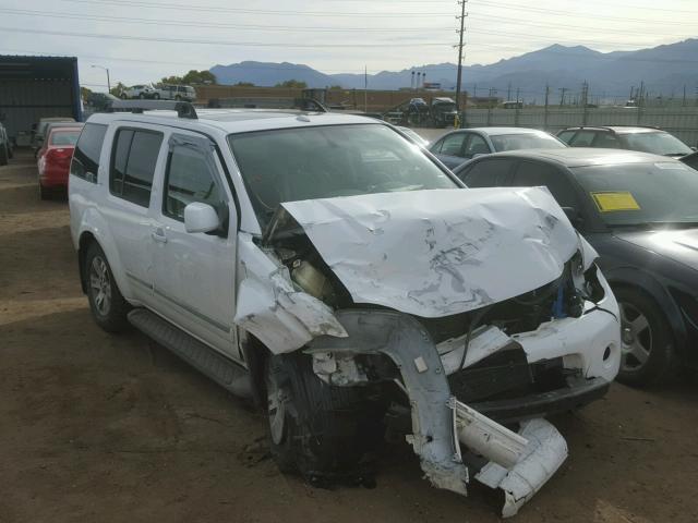 5N1AR1NBXCC634800 - 2012 NISSAN PATHFINDER WHITE photo 1