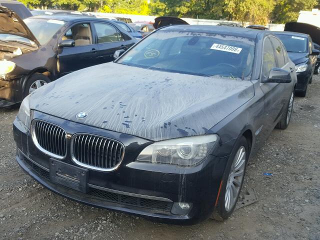 WBAKC6C59ACL67972 - 2010 BMW 750 I BLACK photo 2