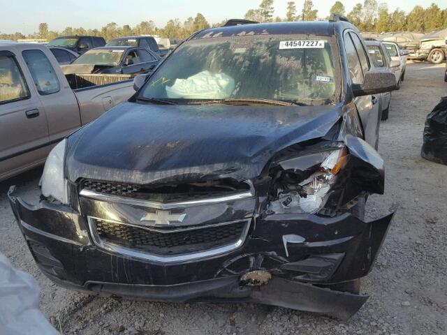 2CNALDEWXA6407327 - 2010 CHEVROLET EQUINOX LT BLACK photo 9