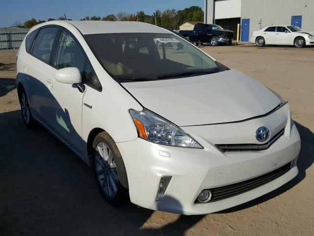 JTDZN3EU5C3178396 - 2012 TOYOTA PRIUS V WHITE photo 1