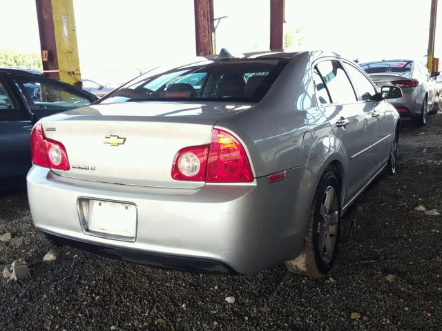 1G1ZC5E07CF104404 - 2012 CHEVROLET MALIBU 1LT SILVER photo 4