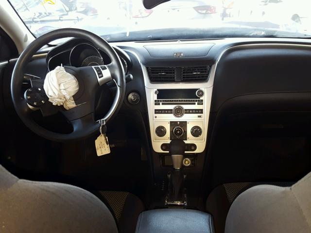 1G1ZC5E07CF104404 - 2012 CHEVROLET MALIBU 1LT SILVER photo 9