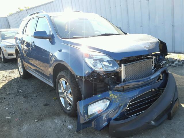 2GNFLFEK9G6159736 - 2016 CHEVROLET EQUINOX LT BLUE photo 1