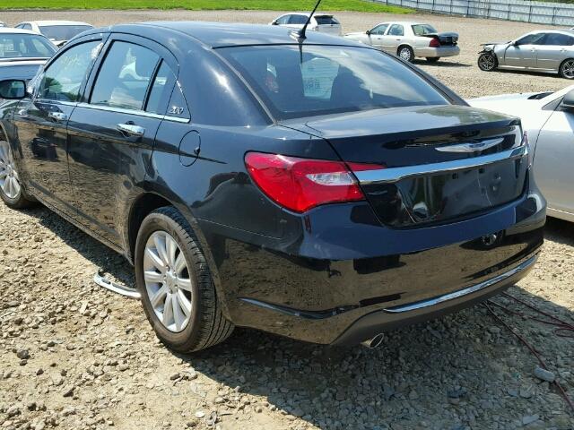 1C3CCBCG6DN767938 - 2013 CHRYSLER 200 LIMITE BLACK photo 3