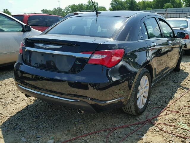 1C3CCBCG6DN767938 - 2013 CHRYSLER 200 LIMITE BLACK photo 4