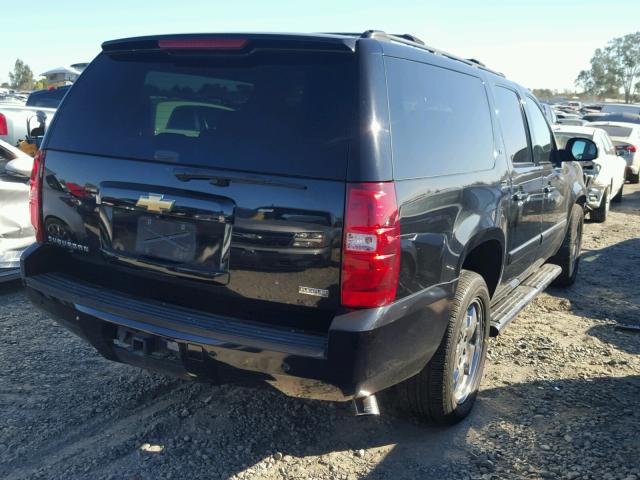 1GNFC16087R270735 - 2007 CHEVROLET SUBURBAN C BLACK photo 4