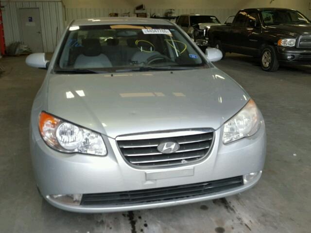 KMHDU46D18U342189 - 2008 HYUNDAI ELANTRA GL SILVER photo 10