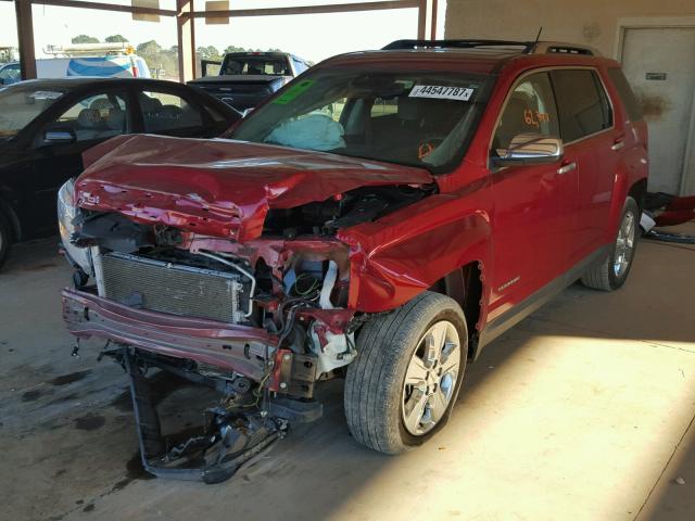 2GKFLTE3XF6302440 - 2015 GMC TERRAIN SL RED photo 2