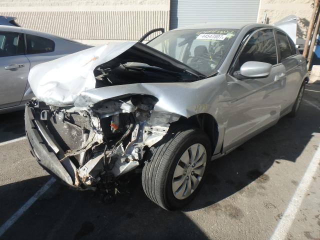 1HGCP26369A165369 - 2009 HONDA ACCORD LX SILVER photo 2