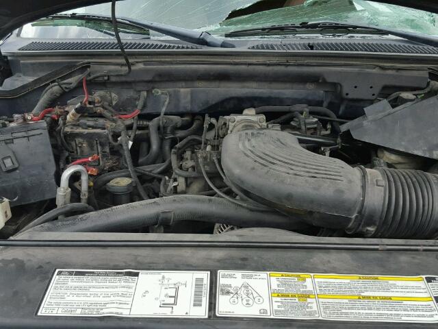 1FMPU18L0XLA43734 - 1999 FORD EXPEDITION BLUE photo 7