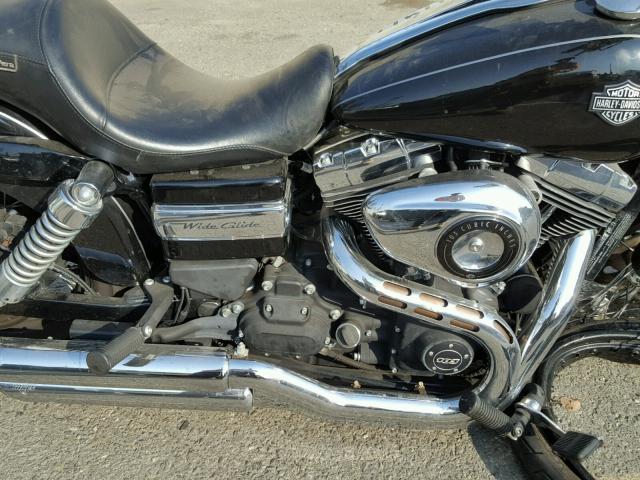 1HD1GPM36EC329450 - 2014 HARLEY-DAVIDSON FXDWG DYNA BLACK photo 7