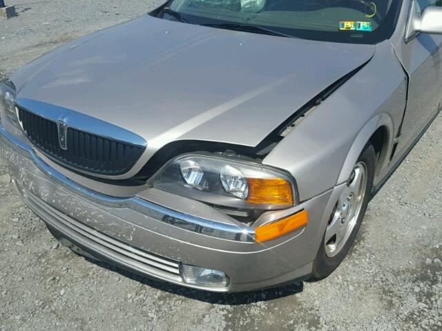 1LNHM86S0YY786731 - 2000 LINCOLN LS 棕色 照片 9