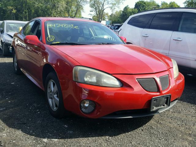 2G2WP552081136842 - 2008 PONTIAC GRAND PRIX Червоний фото 1