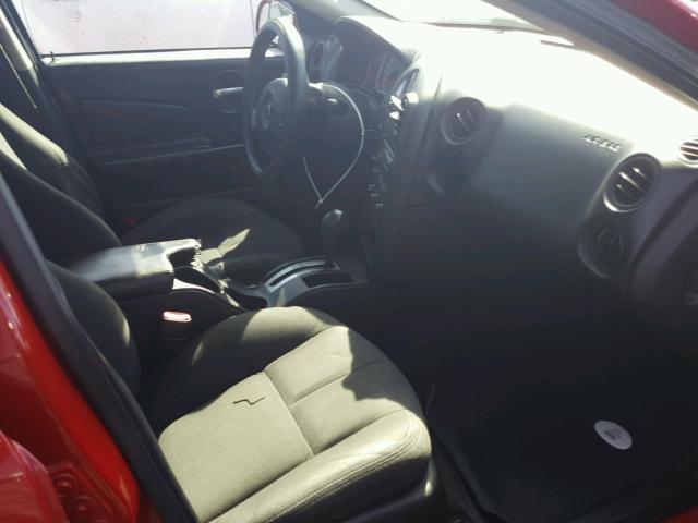 2G2WP552081136842 - 2008 PONTIAC GRAND PRIX Червоний фото 5