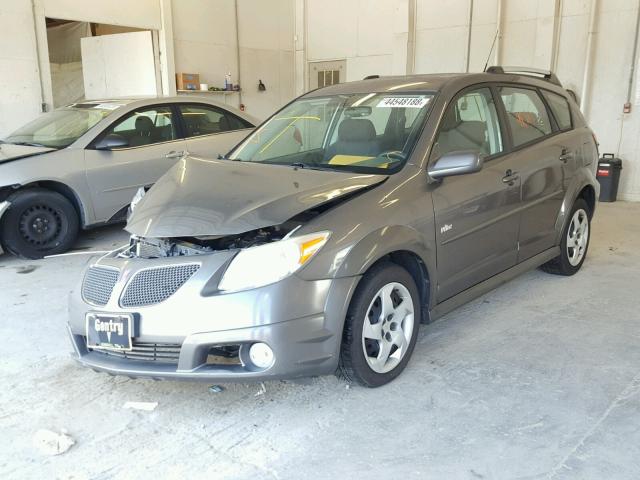 5Y2SL65816Z432859 - 2006 PONTIAC VIBE GRAY photo 2