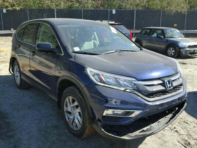 2HKRM4H56GH726087 - 2016 HONDA CR-V EX BLUE photo 1