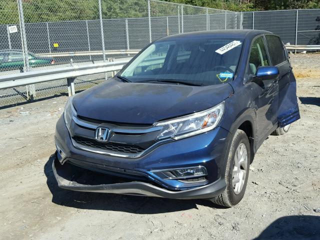 2HKRM4H56GH726087 - 2016 HONDA CR-V EX ლურჯი ფოტო 2