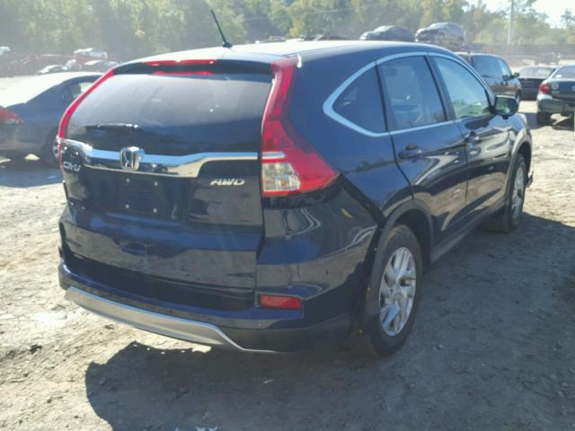 2HKRM4H56GH726087 - 2016 HONDA CR-V EX ლურჯი ფოტო 4