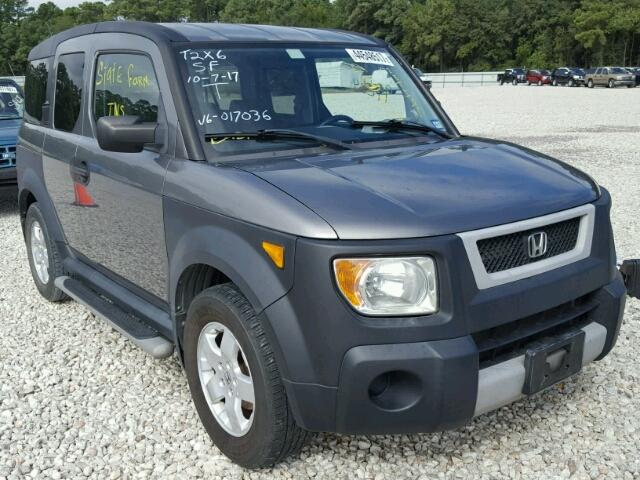 5J6YH18625L017036 - 2005 HONDA ELEMENT EX GRAY photo 1