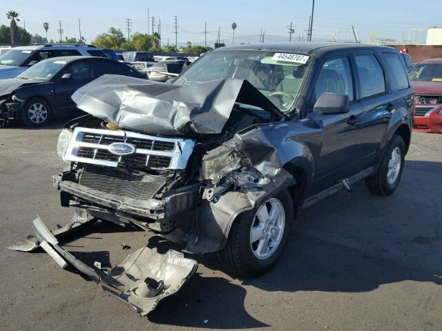 1FMCU02789KA08694 - 2009 FORD ESCAPE XLS GRAY photo 2