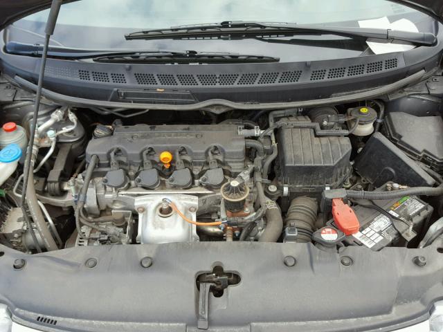 19XFA16929E011511 - 2009 HONDA CIVIC GRAY photo 7