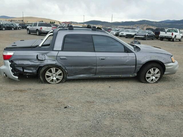 4S4BT63C555107883 - 2005 SUBARU BAJA TURBO BLACK photo 9