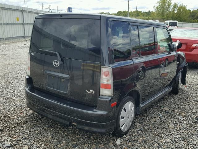 JTLKT324464050312 - 2006 SCION XB BLACK photo 4