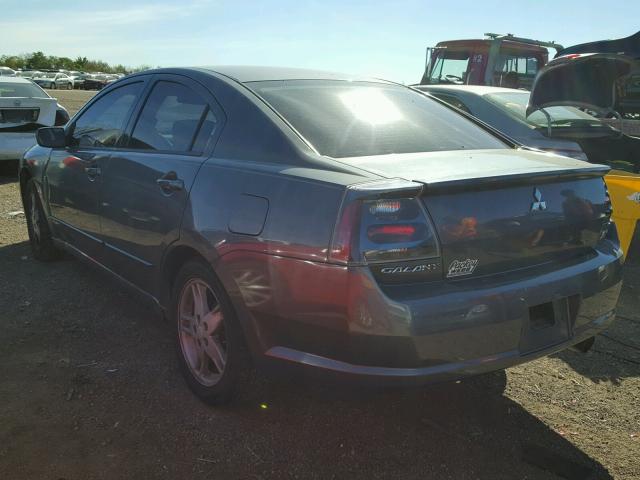 4A3AB76S95E010162 - 2005 MITSUBISHI GALANT GRAY photo 3