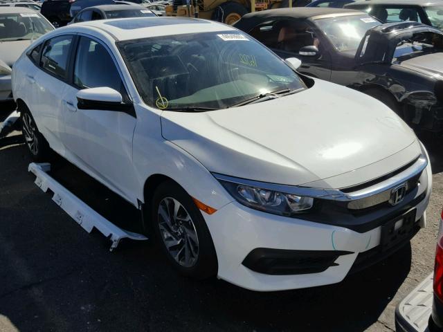 2HGFC2F72GH554567 - 2016 HONDA CIVIC EX WHITE photo 1