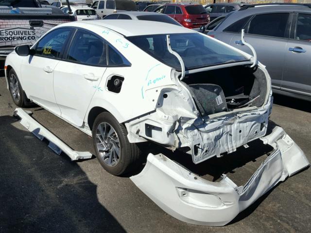 2HGFC2F72GH554567 - 2016 HONDA CIVIC EX WHITE photo 3