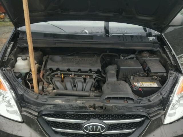 KNAHH8A80A7306071 - 2010 KIA RONDO EX BROWN photo 7