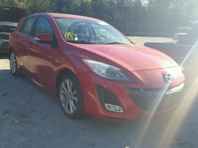 JM1BL1H52A1107522 - 2010 MAZDA 3 S RED photo 1