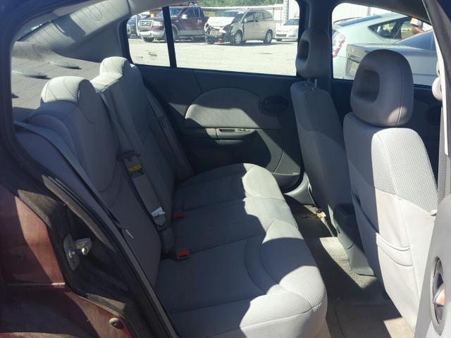 1G8AZ52FX3Z152659 - 2003 SATURN ION LEVEL RED photo 6