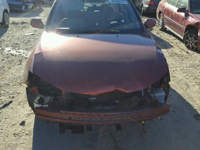 JF1GH60629H804920 - 2009 SUBARU IMPREZA 2. ORANGE photo 9