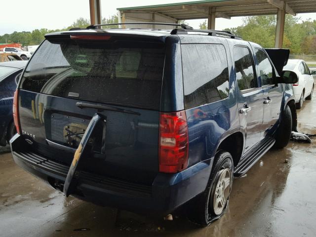 1GNFC13077R190587 - 2007 CHEVROLET TAHOE C150 BLUE photo 4