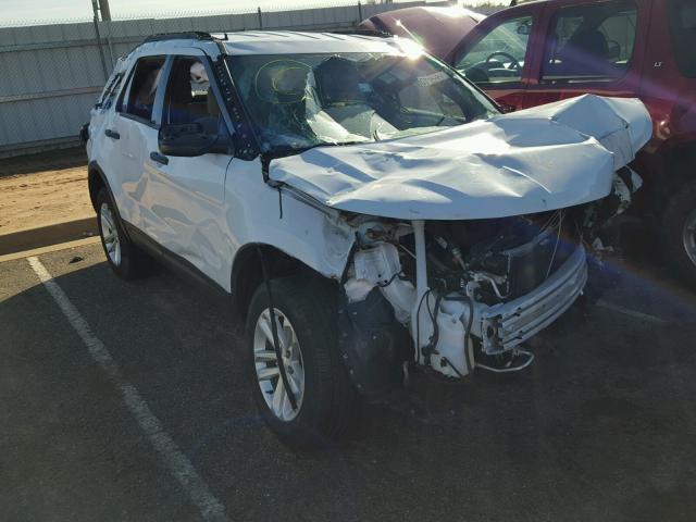 1FM5K7B87GGC62932 - 2016 FORD EXPLORER WHITE photo 1