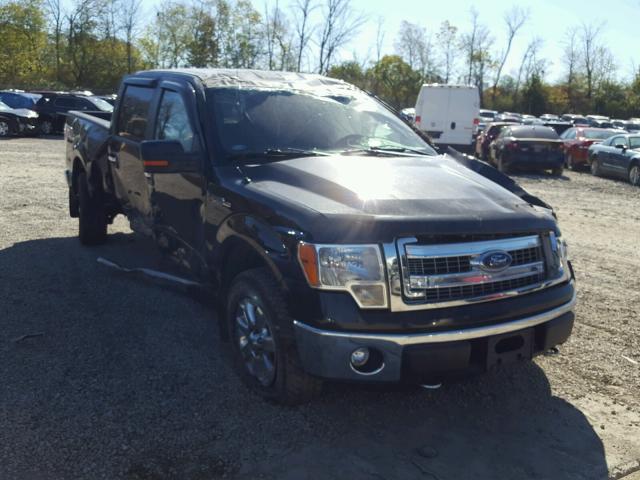 1FTFW1EF6DKD44227 - 2013 FORD F150 BLACK photo 1