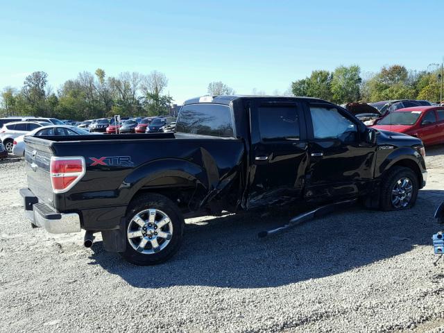 1FTFW1EF6DKD44227 - 2013 FORD F150 BLACK photo 9