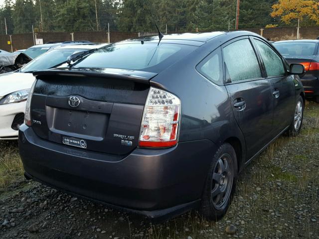 JTDKB20U473215942 - 2007 TOYOTA PRIUS GRAY photo 4