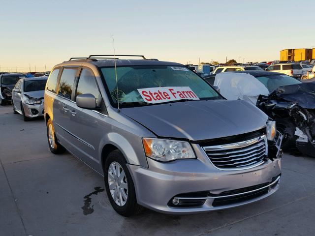 2C4RC1BG9ER436826 - 2014 CHRYSLER TOWN & COU SILVER photo 1