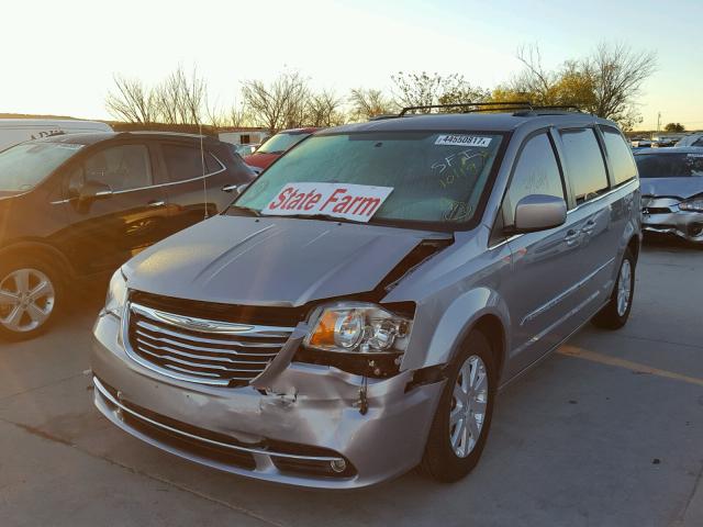 2C4RC1BG9ER436826 - 2014 CHRYSLER TOWN & COU SILVER photo 2