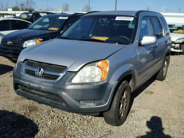 JHLRD788X3C000866 - 2003 HONDA CR-V EX SILVER photo 2